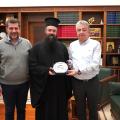  Σταύρος Αρναουτάκης, Μητροπολίτης Πέτρας και Χερρονήσου κ. Γερασιίμος , Γιάννης Ανδρουλάκης.