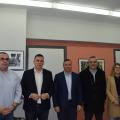 Με τον Δήμαρχο Μανώλη Μενεγάκη συναντήθηκαν οι βουλευτές Χάρης Μαμουλάκης και Γιώργος Καραμέρος
