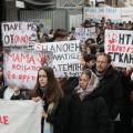 Τέμπη - Διαμαρτυρία 