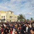 Συγκέντρωση για τα Τέμπη στο Ρέθυμνο