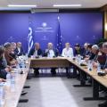 Συνάντηση υπουργοί - αγρότες 