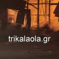 Τρίκαλα - φωτιά 