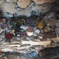 Γεμάτο σκουπίδια το εκκλησάκι του Τιμίου Σταυρού