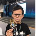 Ο Βασίλης Ντάντης στην Ρομποτική Ολυμπιάδα της Ουγγαρίας 