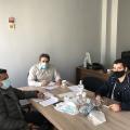 Συνάντηση Νίκου Ηγουμενίδη με τον εκπρόσωπο της Πανελλήνιας Ένωσης Εθελοντών Πυροσβεστικού Σώματος στην Κρήτη