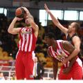 Α1 μπάσκετ: Δύσκολα ο Ολυμπιακός ,83-77 την ΑΕΚ