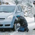 Θεσσαλονίκη: Μόνο με αντιολισθητικές αλυσίδες η κίνηση των οχημάτων