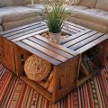 DIY: Κατασκευάστε ένα ξύλινο τραπεζάκι με καφάσια