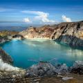 Η λίμνη Kawah Ijen, στο νησί Ιάβα της Ινδονησίας