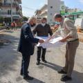 Ο Δήμαρχος Ηρακλείου στα έργα στα Θαλασσινά και στην Οδό Κομνηνών