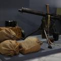 Βρετανικό πολυβόλο, μέρος του εντυπωσιακού ιστορικού οπλισμού και τον κειμηλίων που θα έχουν την ευκαιρία να θαυμάσουν οι επισκέπτες.
