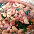 Γίγαντες πλακί με σπανάκι ή ανάμεικτα χόρτα