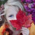 κορίτσι χειμώνας φύλλα φθινόπωρο ζώδια