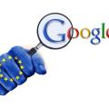 Ανακωχή μεταξύ Ευρωπαικής Ένωσης - Google