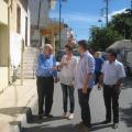 Ο Βασίλης Λαμπρινός στην αγροτική ύπαιθρο του Ηρακλείου