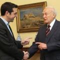 Με τον Πρόεδρο της Δημοκρατίας συναντήθηκε ο Αλέξης Τσίπρας 