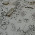 Ο χιονιάς στην Κερά Ηρακλείου ... από ψηλά (βίντεο)