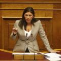 Φραστικό επεισόδιο μεταξύ Κωνσταντοπούλου-Δριβελέγκα στη Βουλή