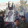 Λιτανεία της εικόνας του Αγίου Δημητρίου στη Θεσσαλονίκη
