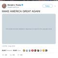 twitter Τραμπ