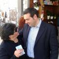 Στο κέντρο του Ηρακλείου σήμερα ο υποψήφιος Περιφερειακός Σύμβουλος Γιώργος Ματαλλιωτάκης