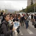 Κινητοποίηση μαθητών στο υπουργείο Παιδείας