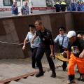 Κρατούνται δύο ύποπτοι για τον εκτροχιασμό του συρμού του μετρό στη Ρωσία