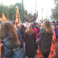 Διαμαρτυρία στο Υπ. Δ. Μεταρρύθμισης για τις πρώτες 27 απολύσεις από επανέλεγχο συμβάσεων