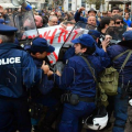 Εν μέσω διαδηλώσεων επίτιμος δημότης Ναυπλίου ο Α. Σαμαράς