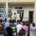 Επίσκεψη του Νότη Μαριά στο Γυμνάσιο Μελεσών 