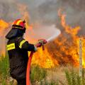 Πυρκαγιά σε αγροτική περιοχή στο Πλατανιά Χανίων