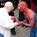 πάπας φραγκίσκος spiderman