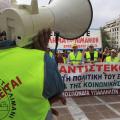 Κλειστή η οδός Σταδίου της Αθήνας λόγω πορείας λιμενεργατών