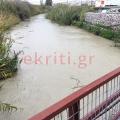 Οι βροχές... φούσκωσαν τον ποταμό