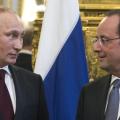 Ο πρόεδρος Ολάντ θα συναντηθεί το απόγευμα με τον Πούτιν στη Μόσχα