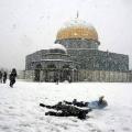 Χιόνια σην Ιερουσαλήμ