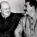 Τσόρτσιλ και Στάλιν