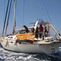 &quot;Κρυφτούλι&quot; δυτικά της Κρήτης έπαιζε χθες το Cape Ray με τα κρητικά ιστιοφόρα