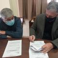 Υπογραφή σύμβασης για τη διαμόρφωση του περιβάλλοντα χώρου του Σταδίου Αρκαλοχωρίου 
