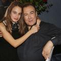 Ο Τόλης Βοσκόπουλος με την κόρη του Μαρία