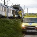 Ελβετία: Κατολίσθηση προκάλεσε εκτροχιασμό τρένου με αρκετούς τραυματίες