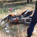 Η μηχανή του 30χρονου (Φωτογραφία apopsilive)
