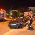 Γλύτωσε το τροχαίο η νύφη και ο γαμπρός