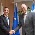 Οι υπουργοί εξωτερικών Ελλάδας Κύπρου