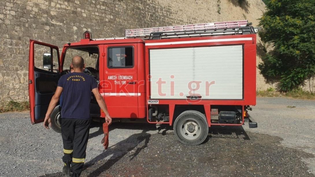 Η άμεση επέμβαση των πυροσβεστών απέτρεψε τα χειρότερα.