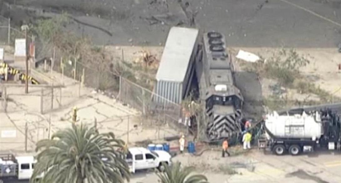 εκτροχιασμός τρένου