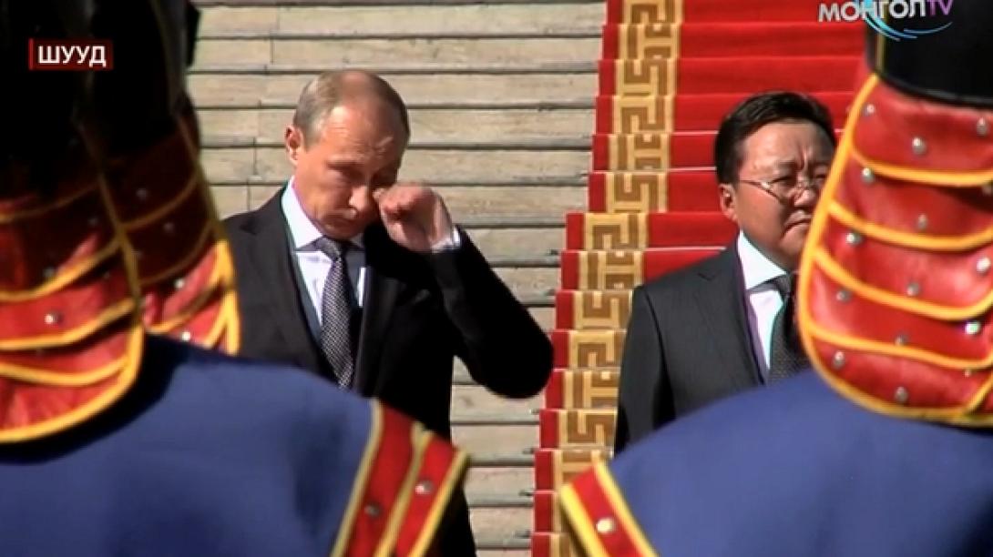 Όταν δάκρυσε ο Πούτιν (Βίντεο)