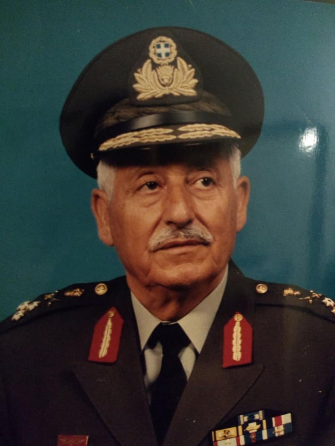 Ο Στρατηγός εν αποστρατεία Ιωάννης Τζανάκης.