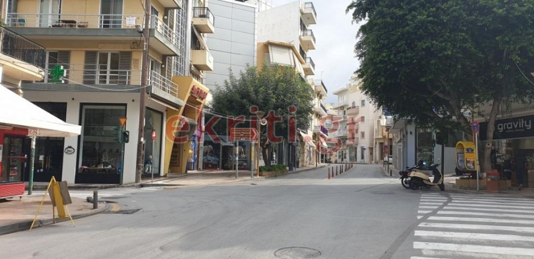 Η αγορά του Ηρακλείου θα δοκιμαστεί από το νέο lockdown.