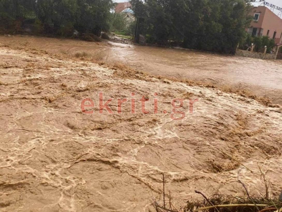 Η κακοκαιρία χτυπά για δεύτερη φορά τις Γούρνες